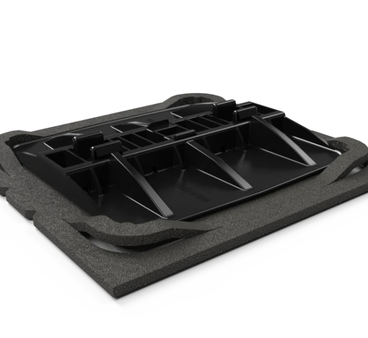 Rubber mat Nova assembled
