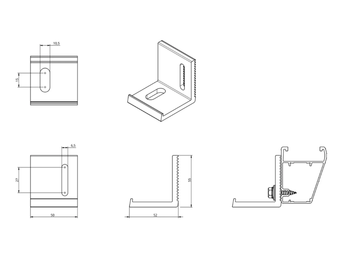 Sunbeam Mounting bracket dimensions 3