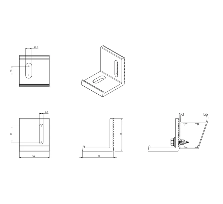 Sunbeam Mounting bracket dimensions 3