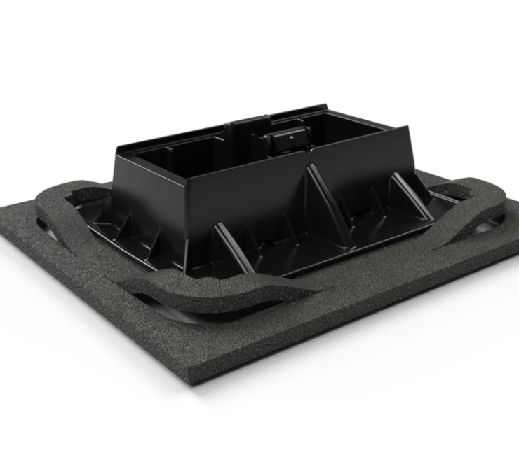 Supra rubber mat assembled white