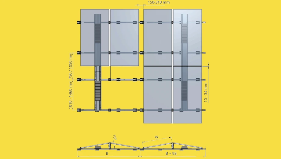 Afmetingen Sunbeam Supra Symmetrical 